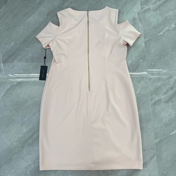 Women’s Tommy Hilfiger Cold Shoulder Midi Dress Plus Size 16 - Picture 7 of 16